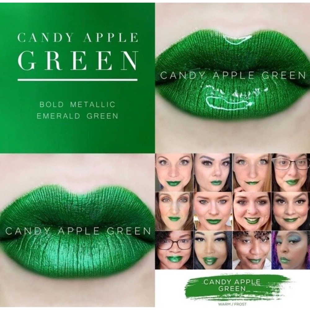 New LipSense CANDY APPLE GREEN Long Lasting Liquid Lip Color Lipstick SeneGence